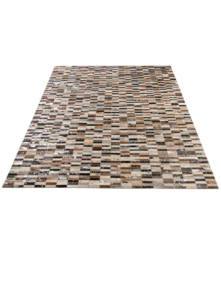 Detail image of 5' x 7' 11 Cowhide - Patchwork Rug