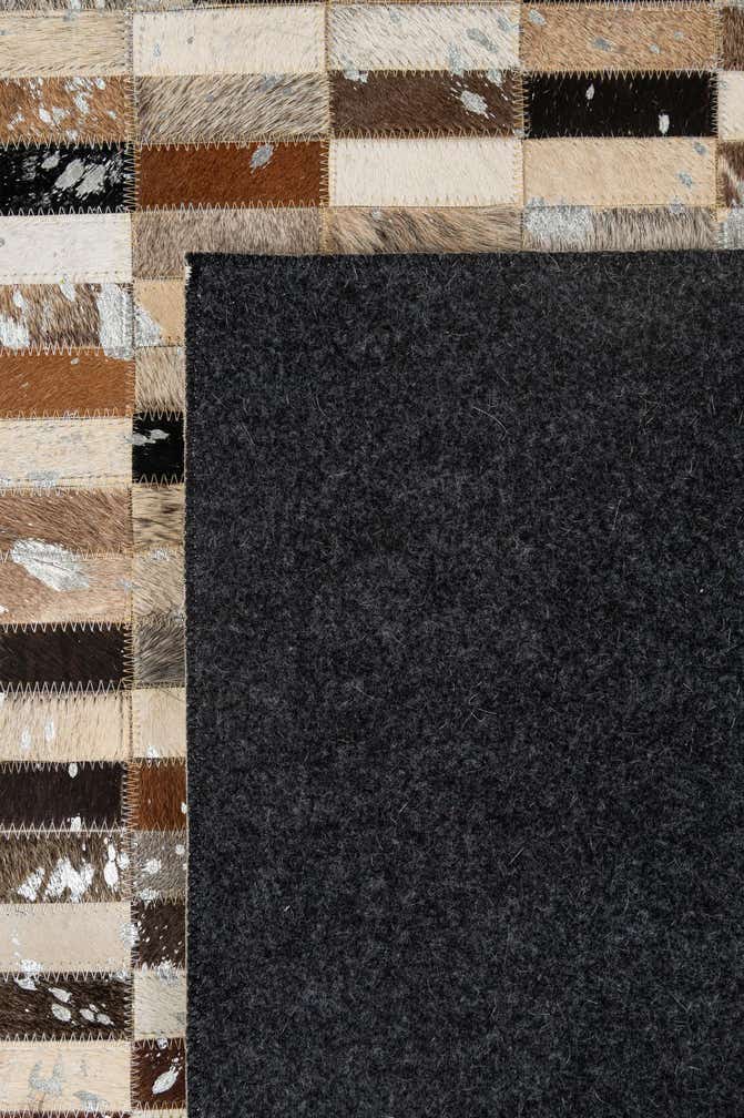 5' x 7' 11 Cowhide - Patchwork Rug