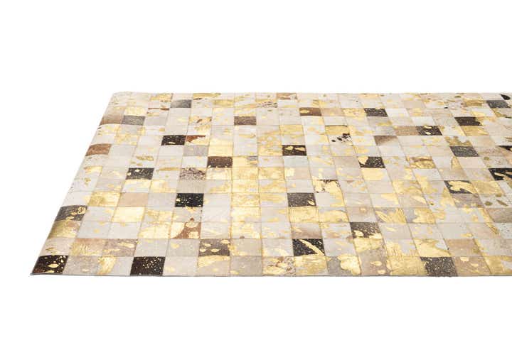 4' 11 x 7' 11 Cowhide - Patchwork Rug