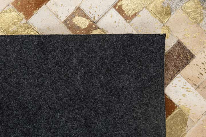 5' 1 x 7' 11 Cowhide - Patchwork Rug