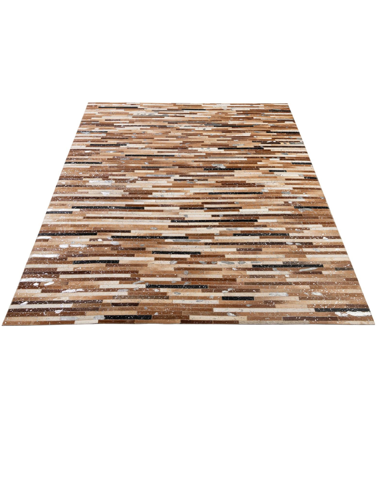 5' 1 x 8' 1 Cowhide - Patchwork Rug