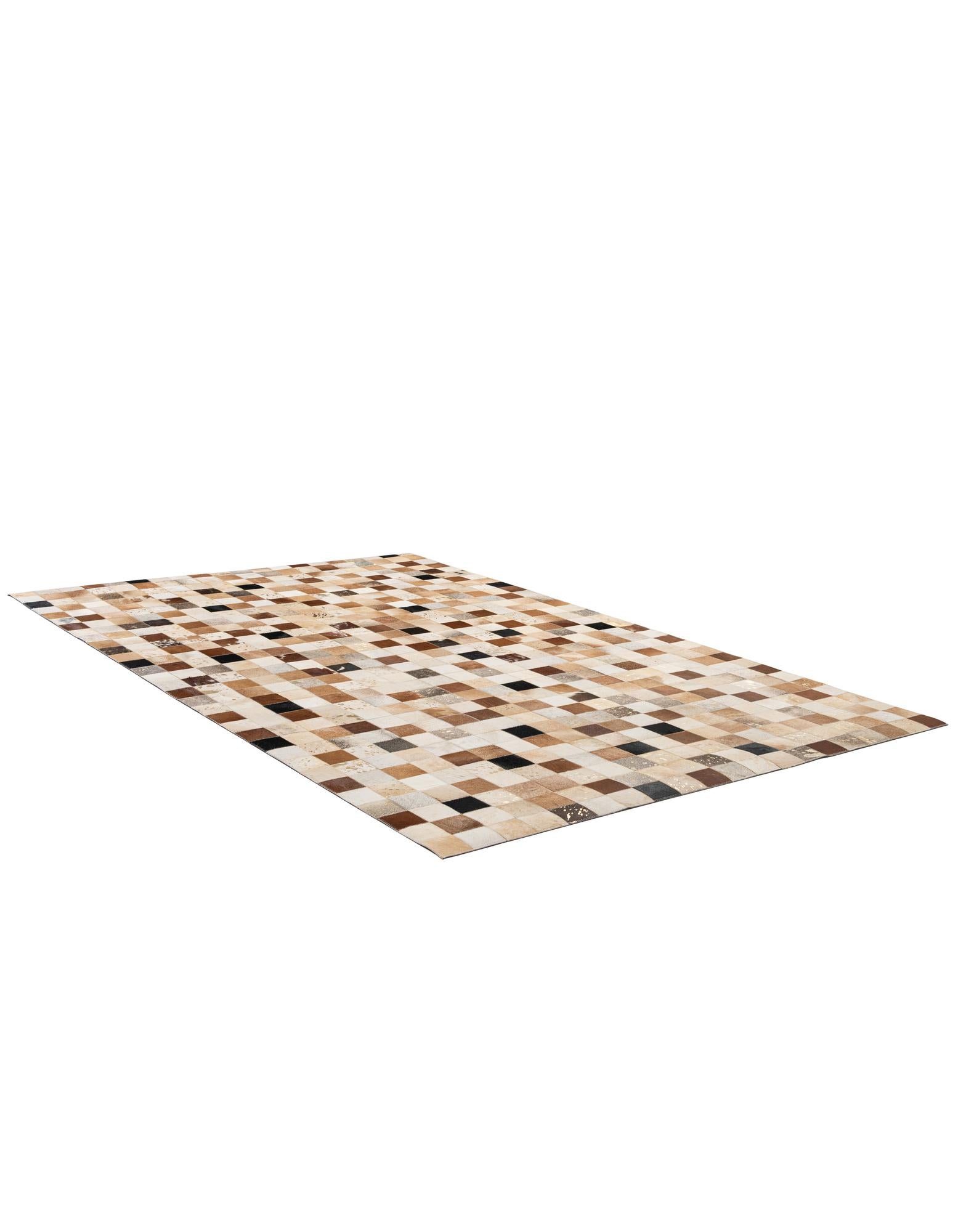5' 1 x 8' 1 Cowhide - Patchwork Rug