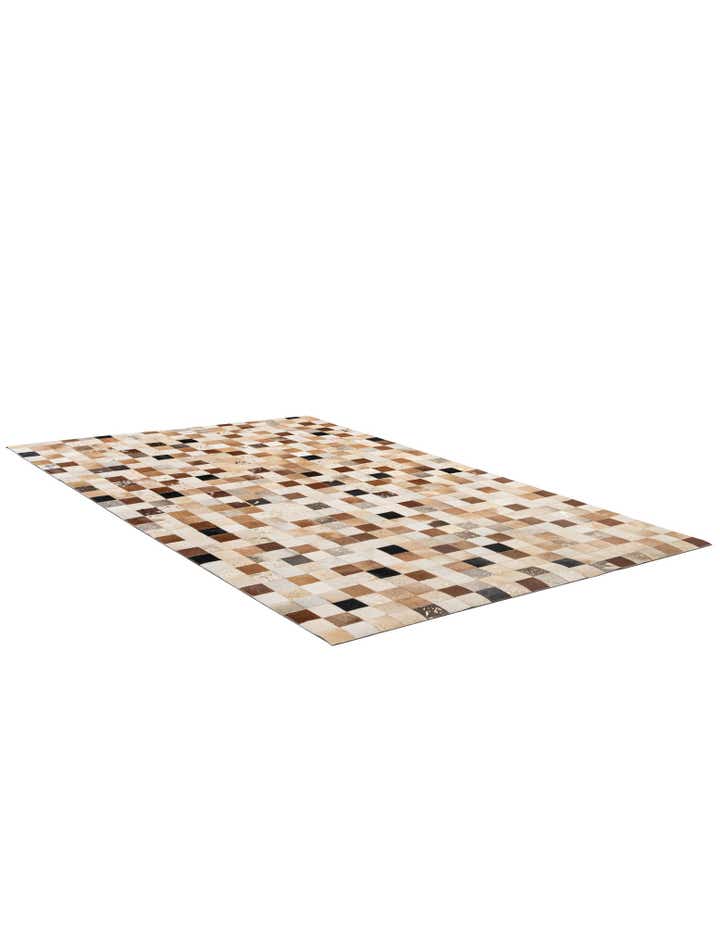 5' 1 x 8' 1 Cowhide - Patchwork Rug