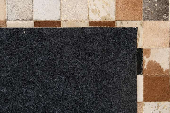 5' 1 x 8' 1 Cowhide - Patchwork Rug