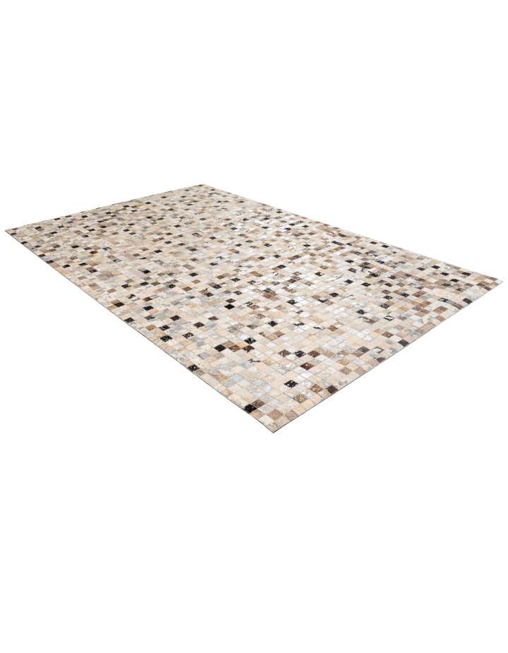 4' 11 x 7' 11 Cowhide - Patchwork Rug