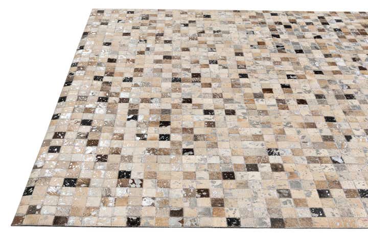 4' 11 x 7' 11 Cowhide - Patchwork Rug