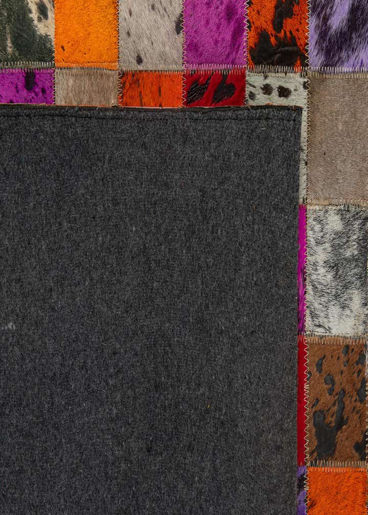 5' 1 x 7' 11 Cowhide - Patchwork Rug