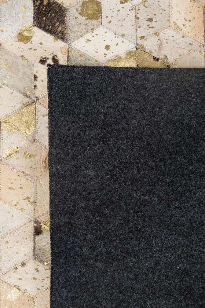 5' x 8' 1 Cowhide - Patchwork Rug