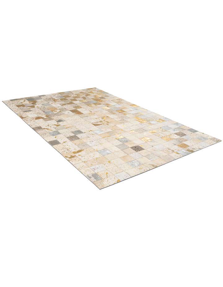 5' x 7' 10 Cowhide - Patchwork Rug