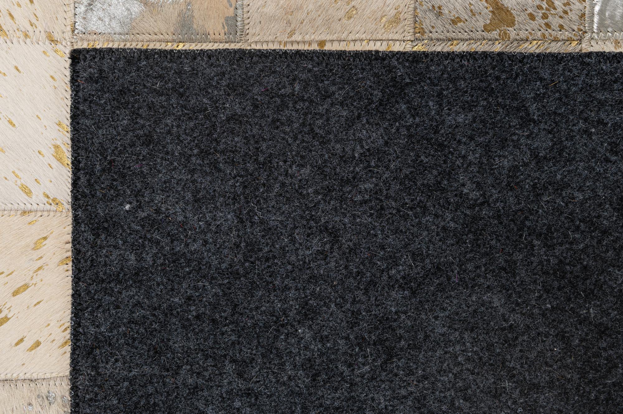 5' x 7' 10 Cowhide - Patchwork Rug