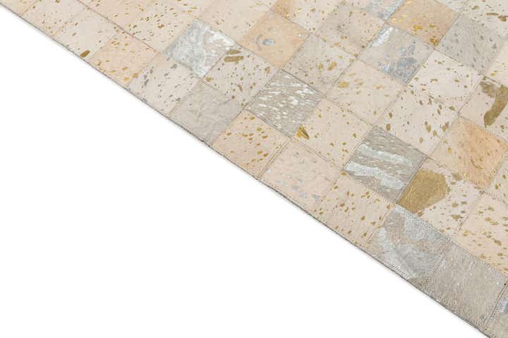 4' 11 x 7' 11 Cowhide - Patchwork Rug