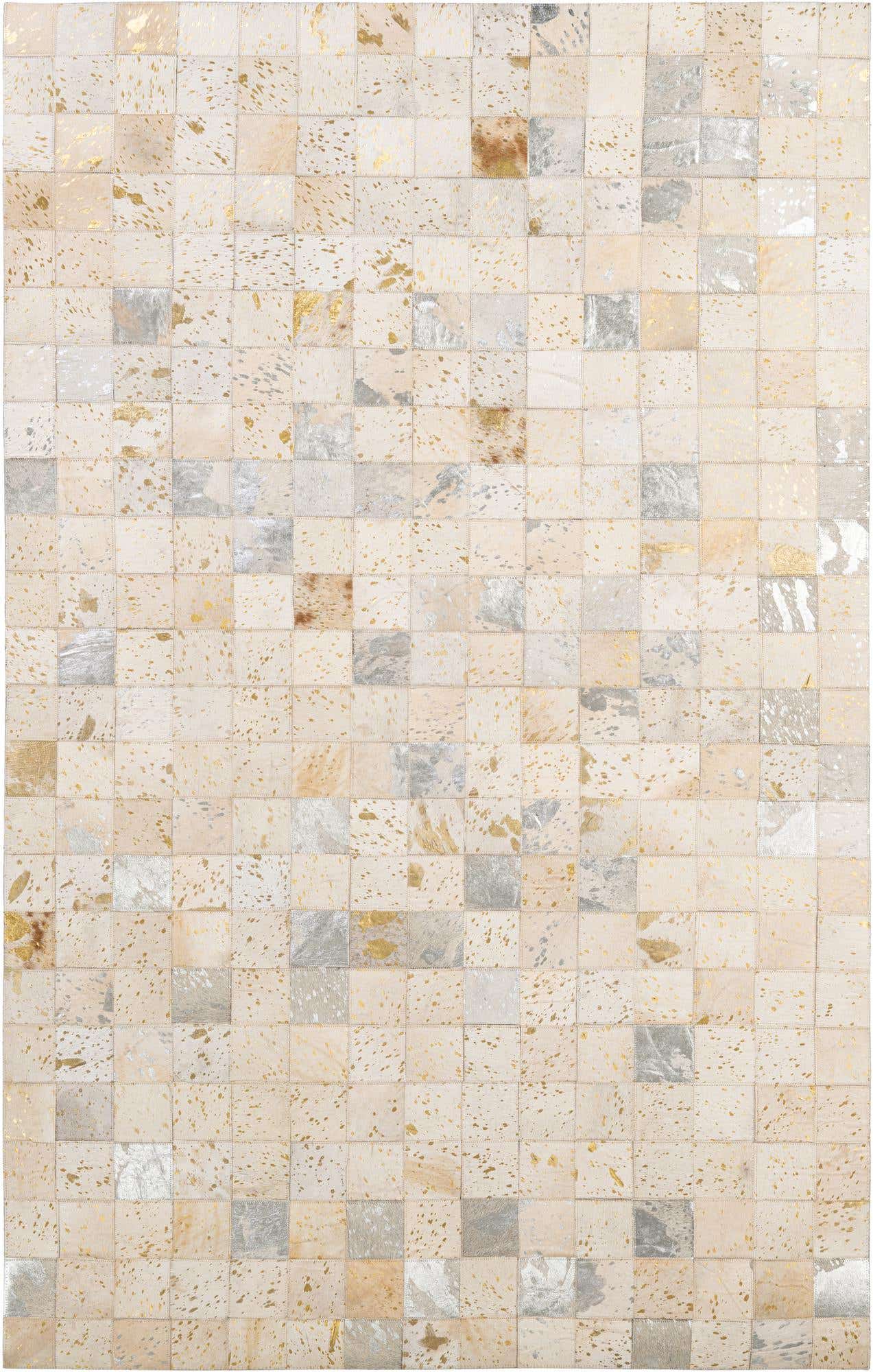 4' 11 x 7' 11 Cowhide - Patchwork Rug