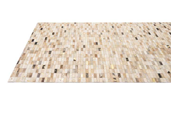 5' 2 x 8' Cowhide - Patchwork Rug