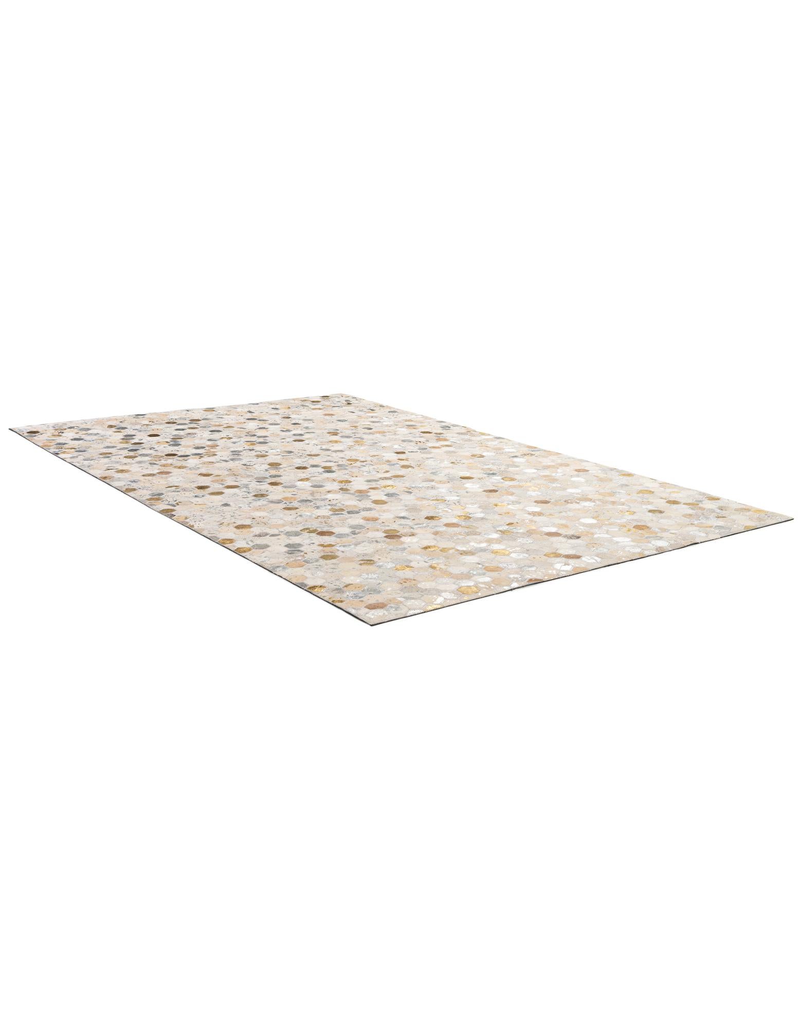 5' 2 x 8' 1 Cowhide - Patchwork Rug