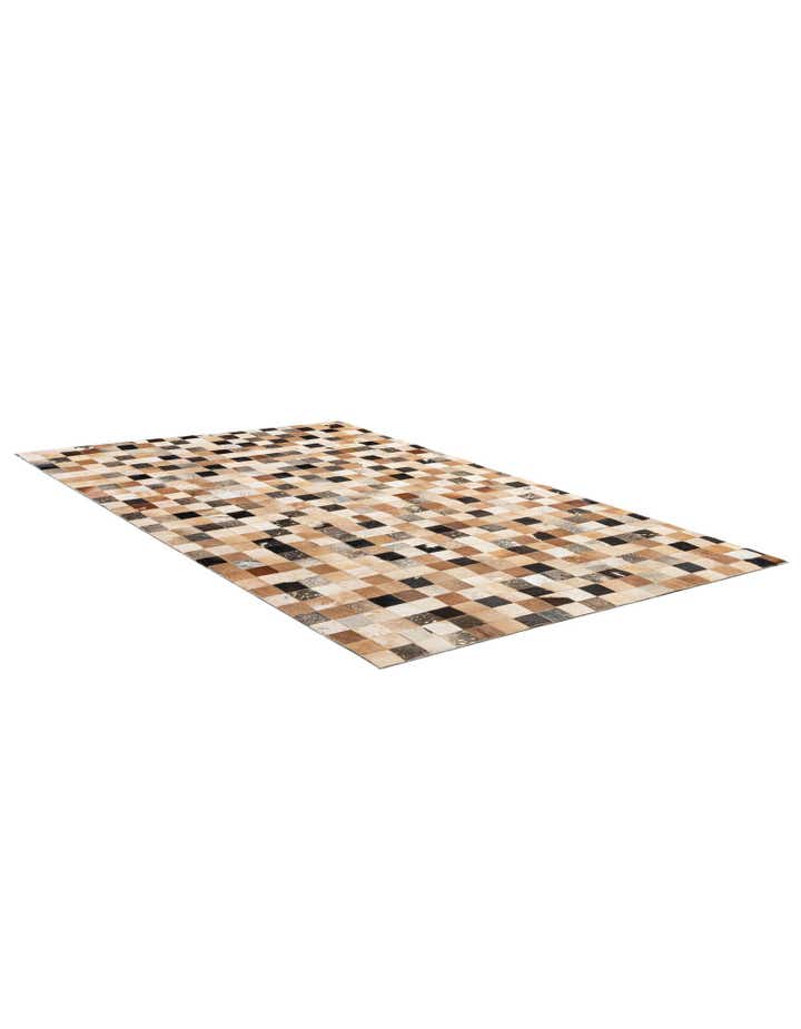 5' 1 x 8' 1 Cowhide - Patchwork Rug