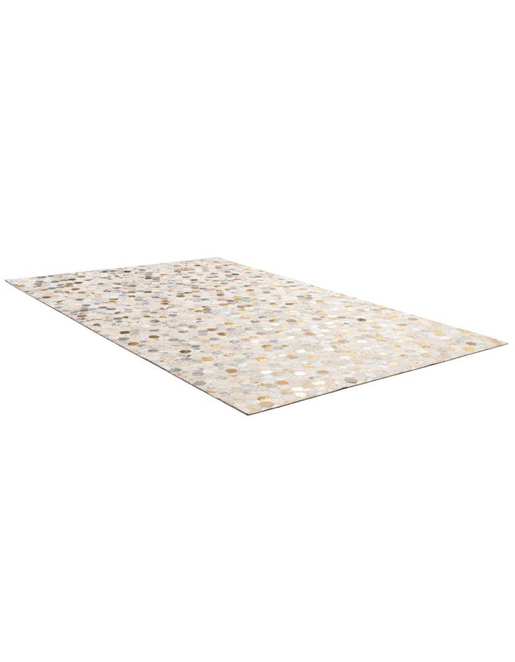 Detail image of 5' x 8' Cowhide - Patchwork Rug