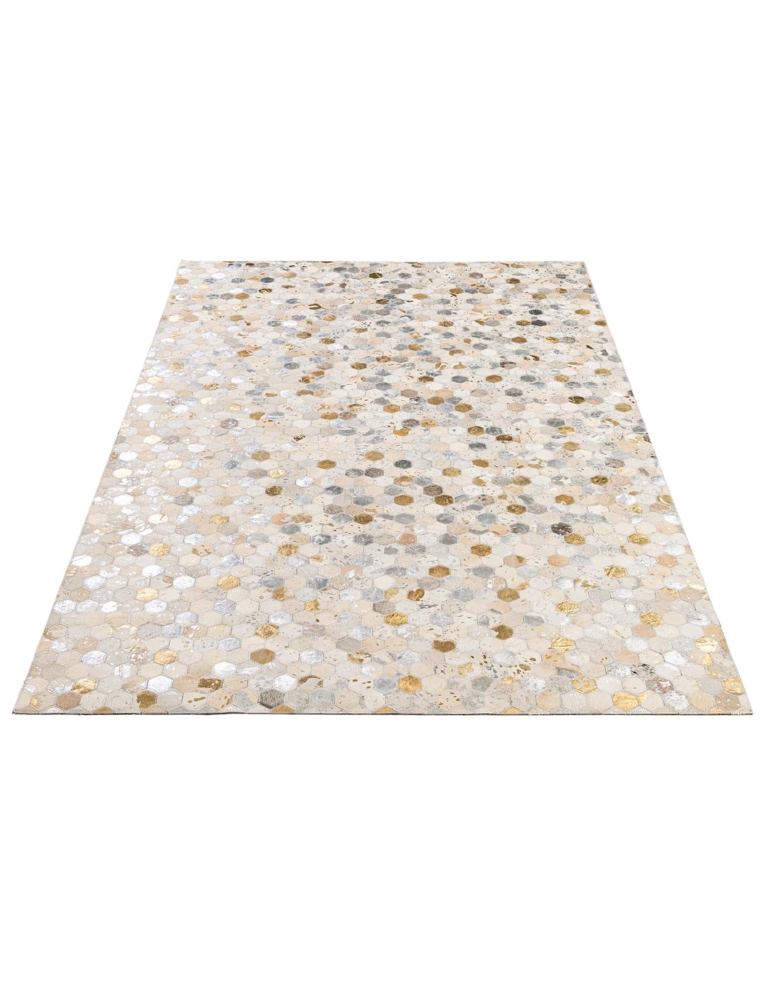 5' x 8' Cowhide - Patchwork Rug