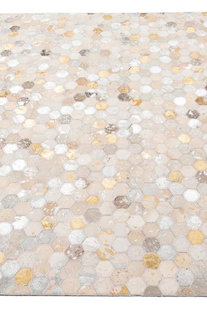 5' x 8' Cowhide - Patchwork Rug