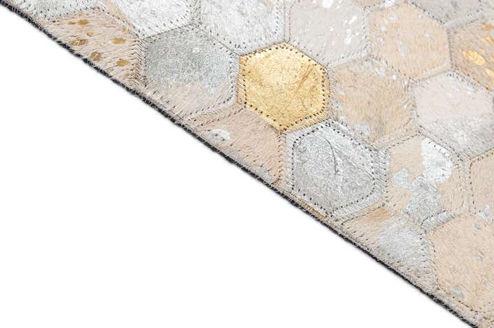 5' x 8' Cowhide - Patchwork Rug