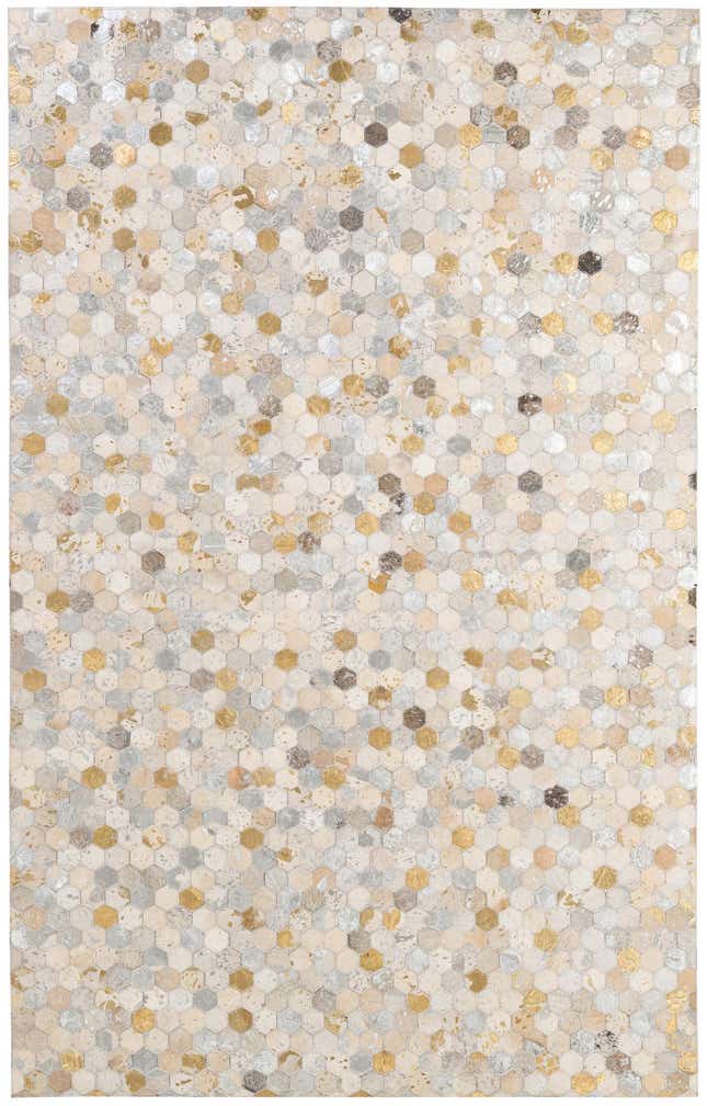 5' x 8' Cowhide - Patchwork Rug