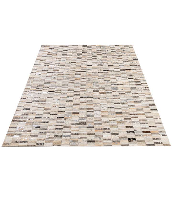 5' 1 x 7' 11 Cowhide - Patchwork Rug