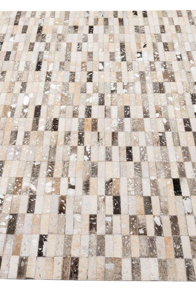 5' 1 x 7' 11 Cowhide - Patchwork Rug