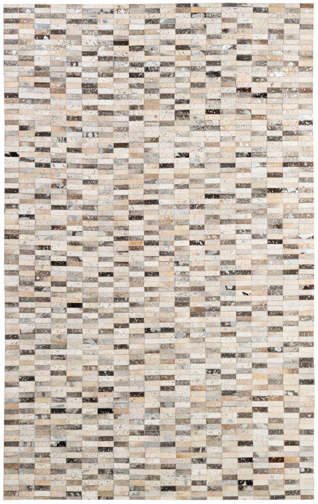 5' 1 x 7' 11 Cowhide - Patchwork Rug
