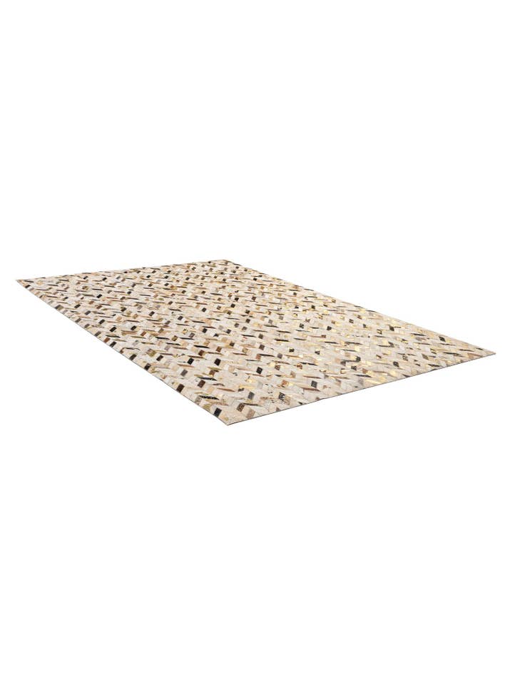 Detail image of 5' 2 x 7' 11 Cowhide - Patchwork Rug
