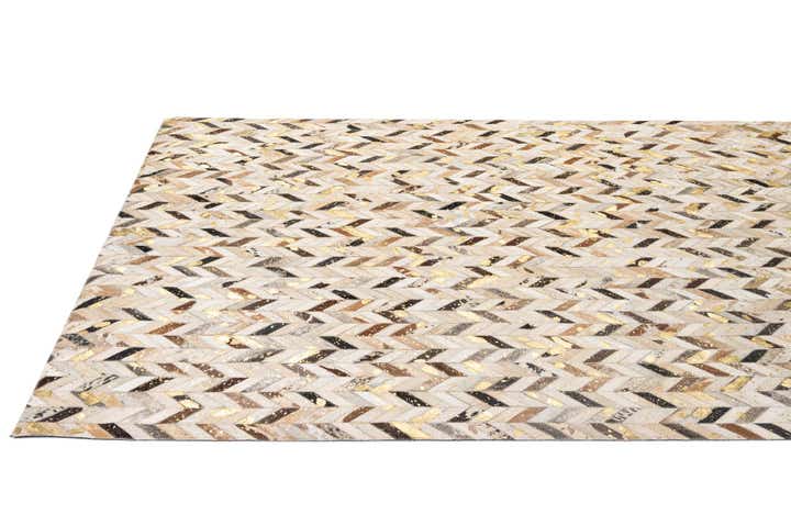 5' 2 x 7' 11 Cowhide - Patchwork Rug