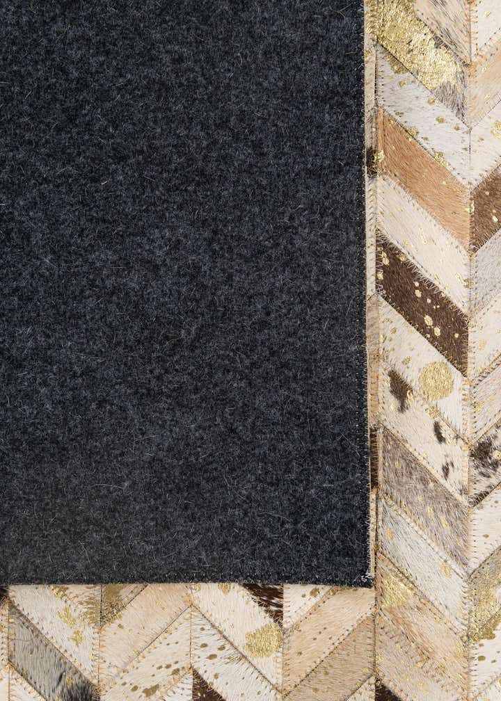 5' 2 x 7' 11 Cowhide - Patchwork Rug