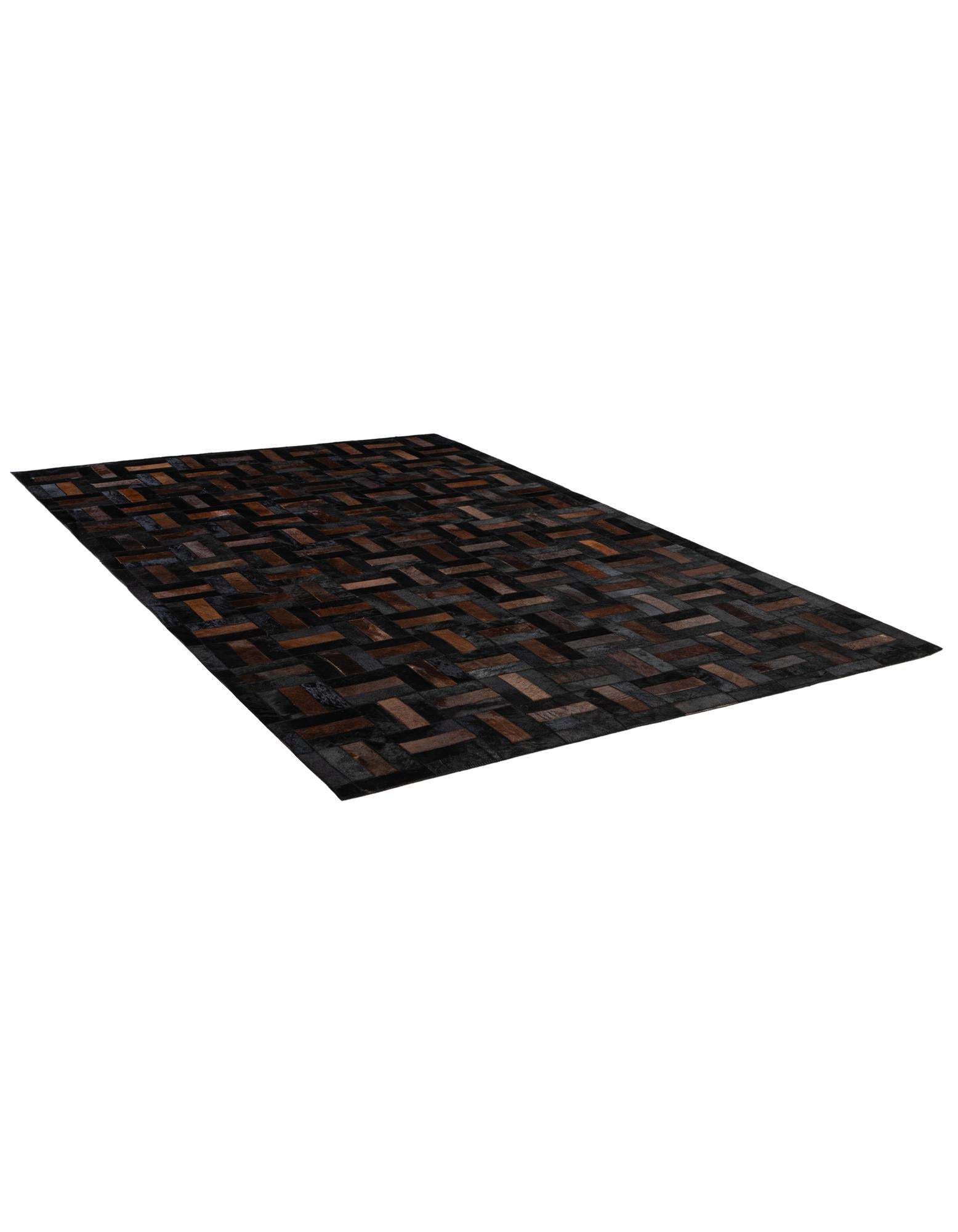 5' 3 x 8' 1 Cowhide - Patchwork Rug