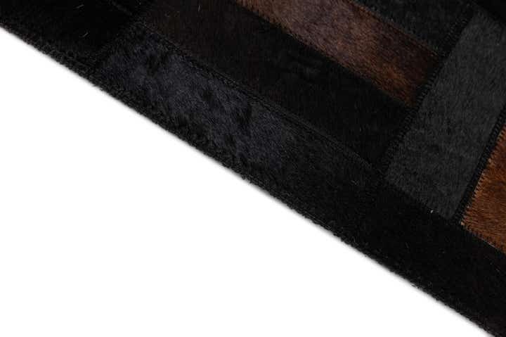 5' 3 x 8' 1 Cowhide - Patchwork Rug