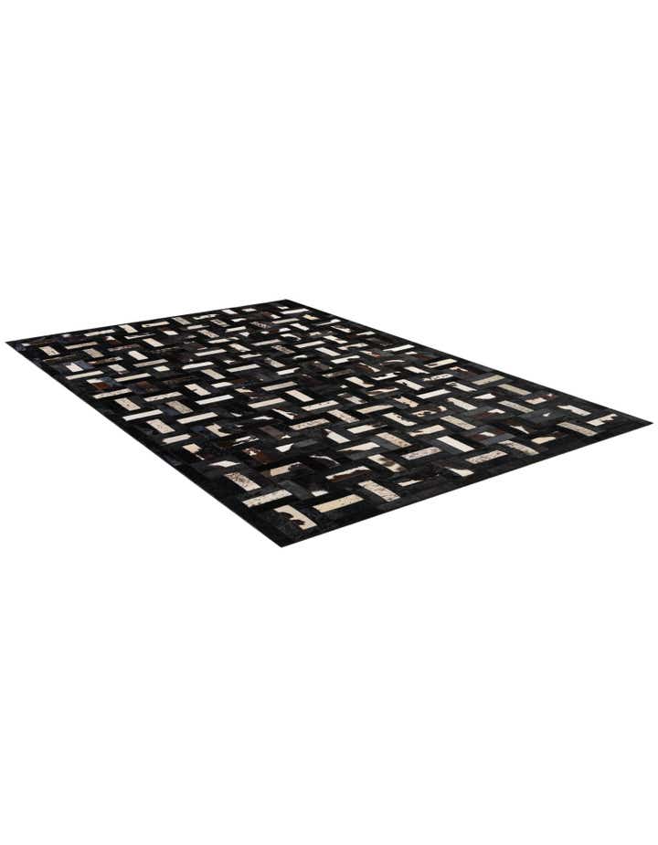 5' 4 x 8' 2 Cowhide - Patchwork Rug