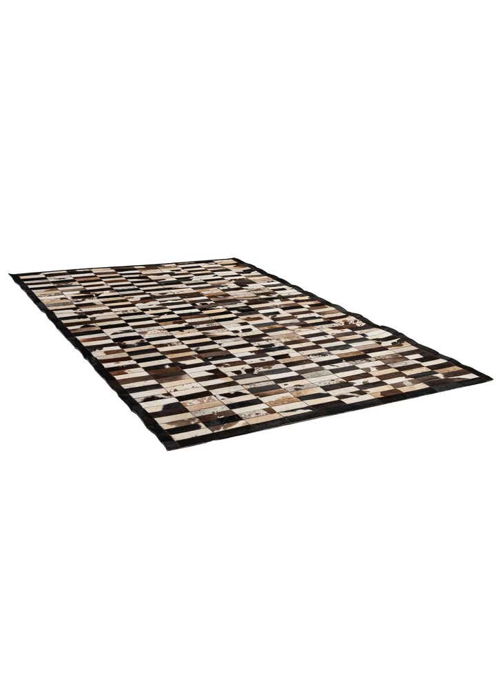 5' 3 x 7' 11 Cowhide - Patchwork Rug