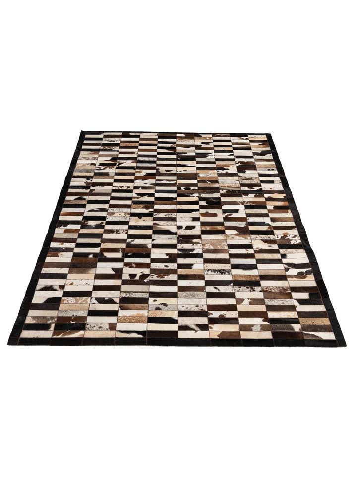 5' 3 x 7' 11 Cowhide - Patchwork Rug