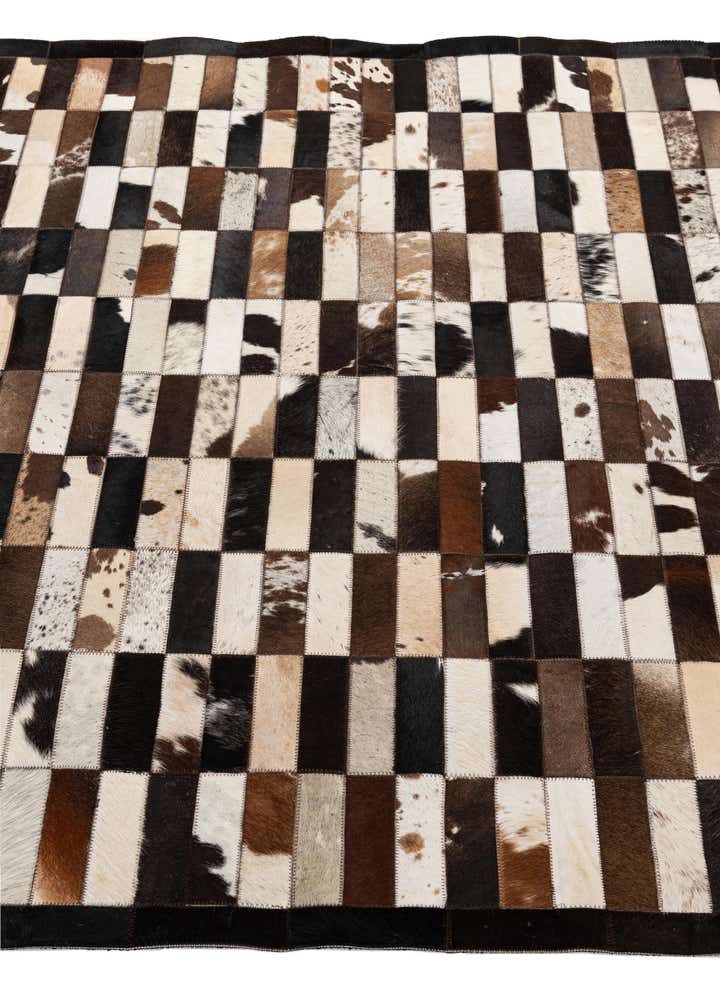 5' 3 x 7' 11 Cowhide - Patchwork Rug