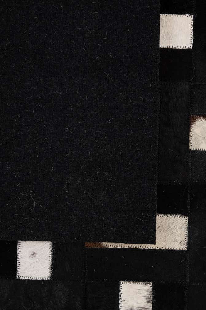 5' 2 x 8' 1 Cowhide - Patchwork Rug