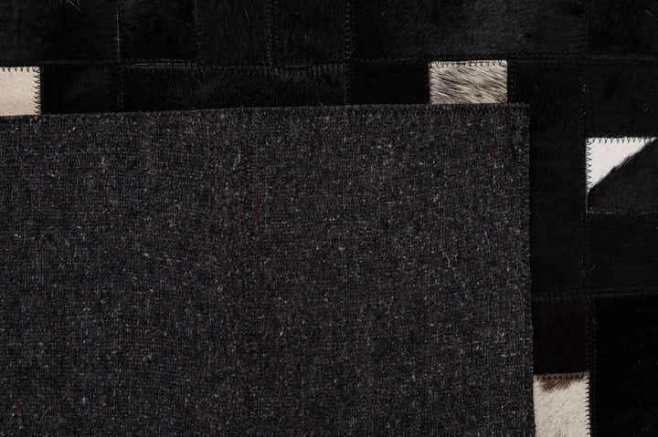 5' 3 x 8' 2 Cowhide - Patchwork Rug