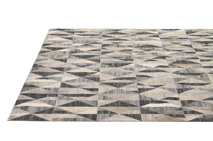 5' 2 x 7' 8 Cowhide - Patchwork Rug