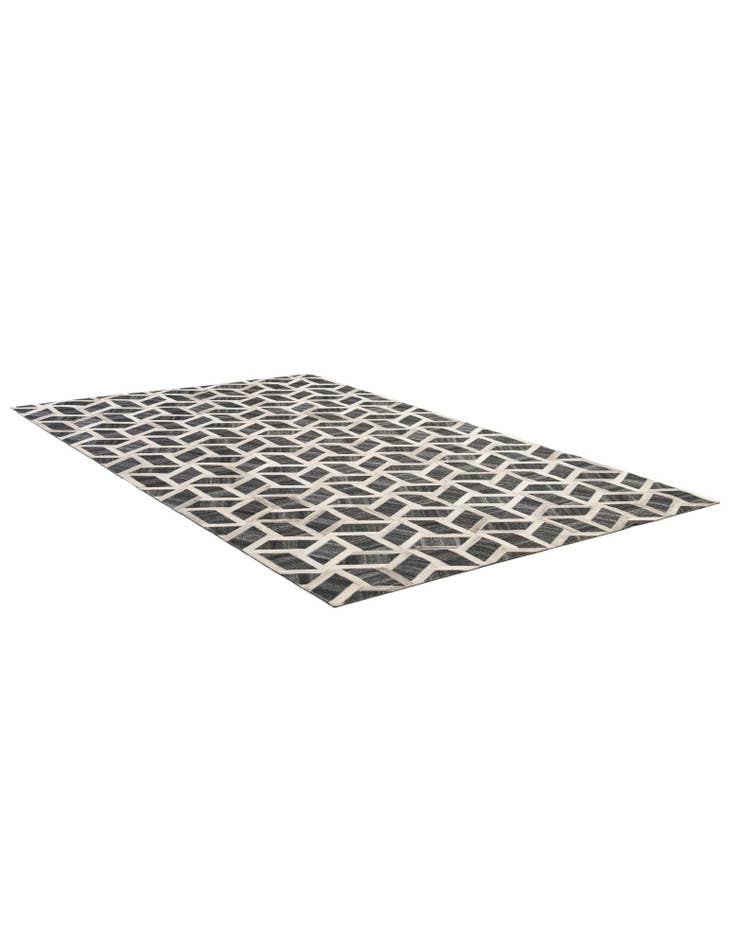 Detail image of 5' x 8' 1 Cowhide - Patchwork Rug