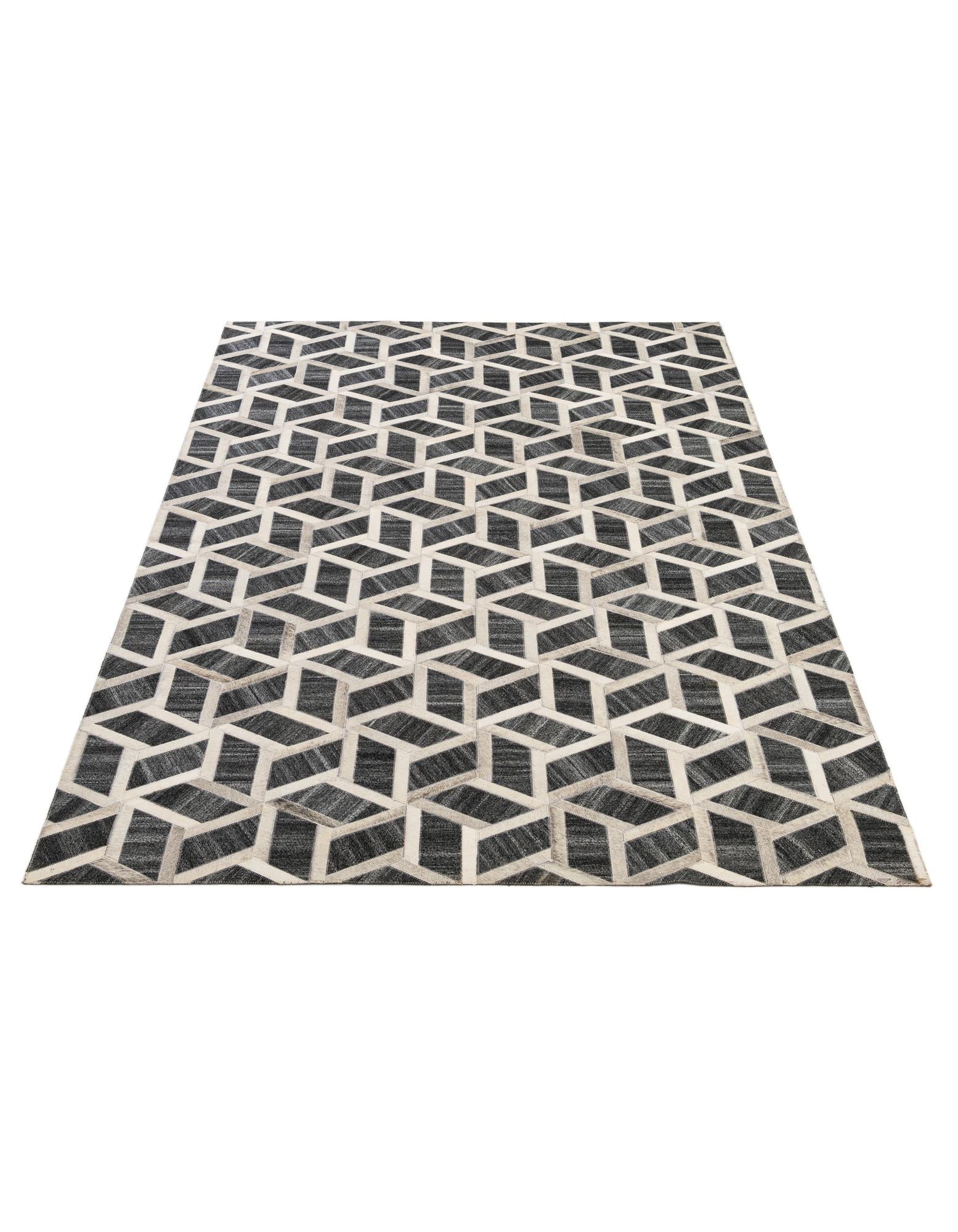 5' x 8' 1 Cowhide - Patchwork Rug