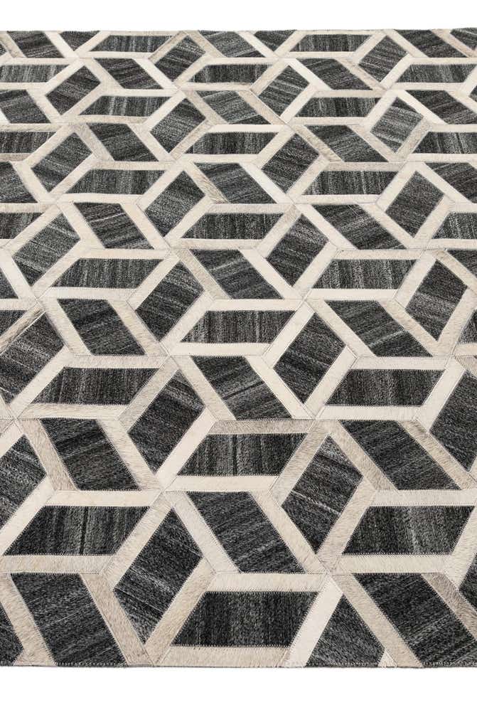 5' x 8' 1 Cowhide - Patchwork Rug