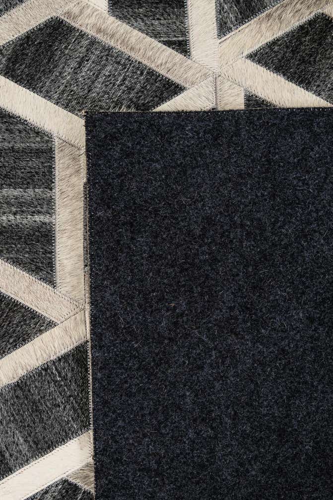 5' x 8' 1 Cowhide - Patchwork Rug