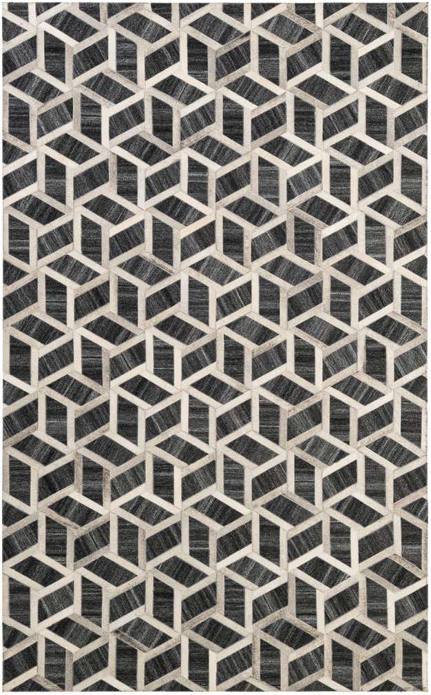 5' x 8' 1 Cowhide - Patchwork Rug