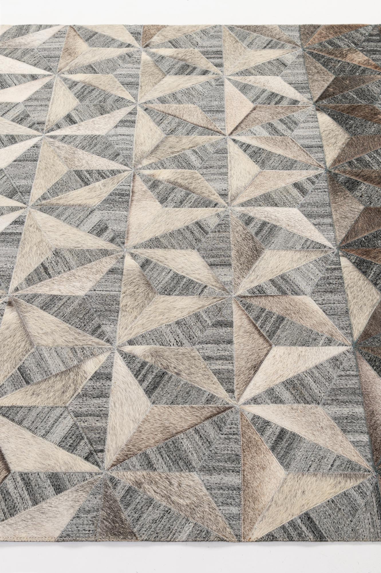 5' x 7' 9 Cowhide - Patchwork Rug