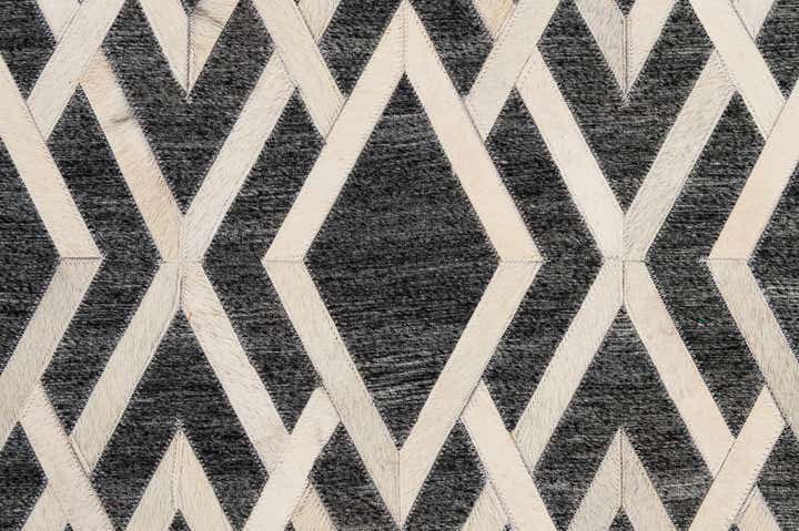 5' 1 x 7' 11 Cowhide - Patchwork Rug