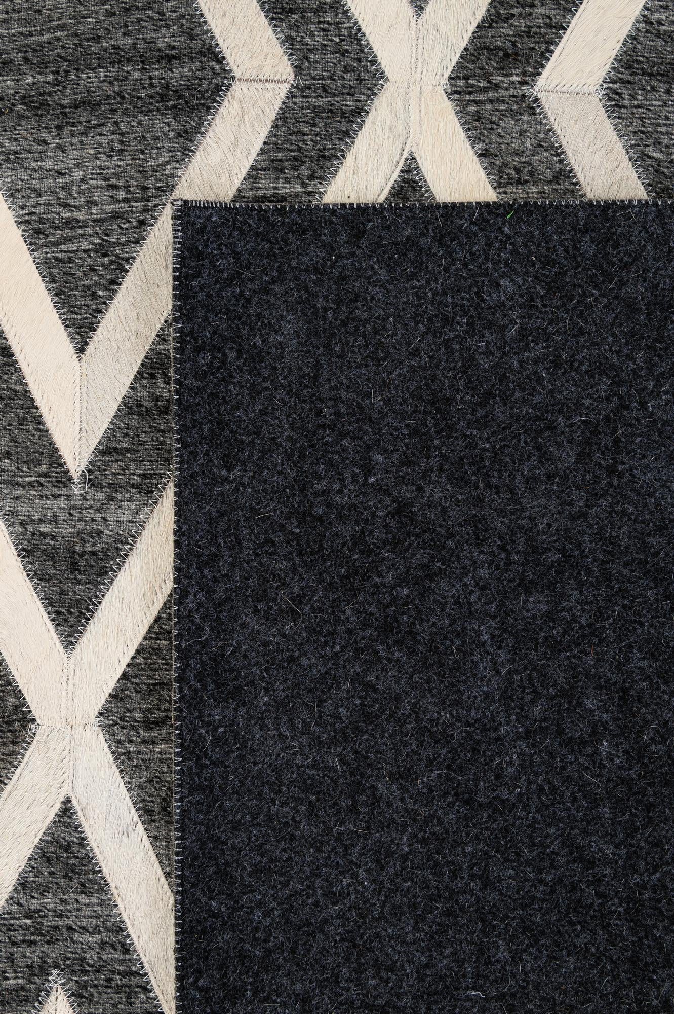5' 1 x 7' 11 Cowhide - Patchwork Rug