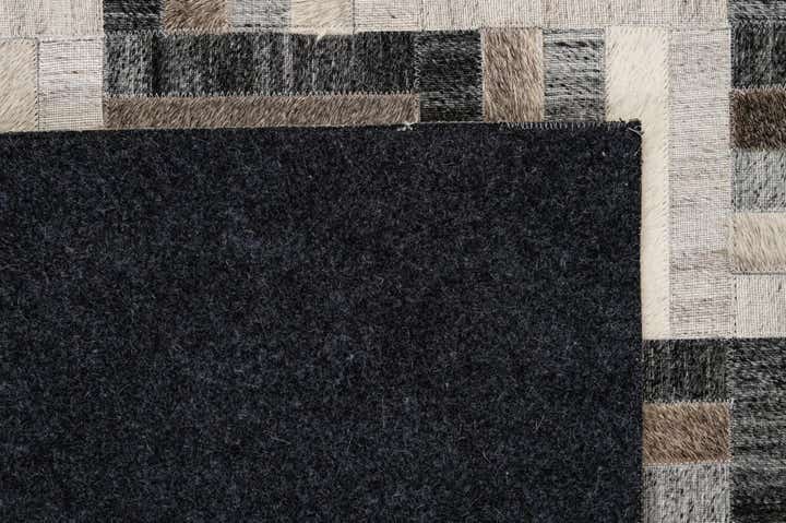 5' 3 x 7' 5 Cowhide - Patchwork Rug