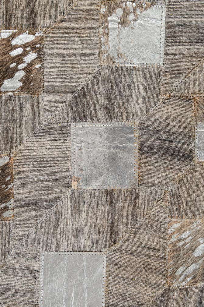 5' 2 x 7' 11 Cowhide - Patchwork Rug