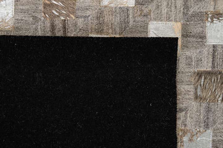5' 2 x 7' 11 Cowhide - Patchwork Rug